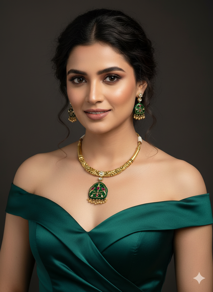 Bridal Jewellery Australia | Hasli Necklace Set