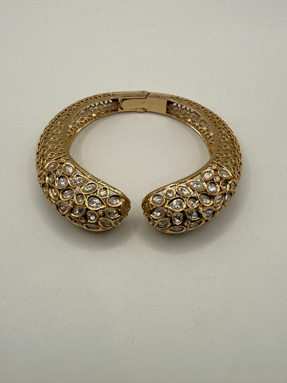 Moissanite Kundan Bangle