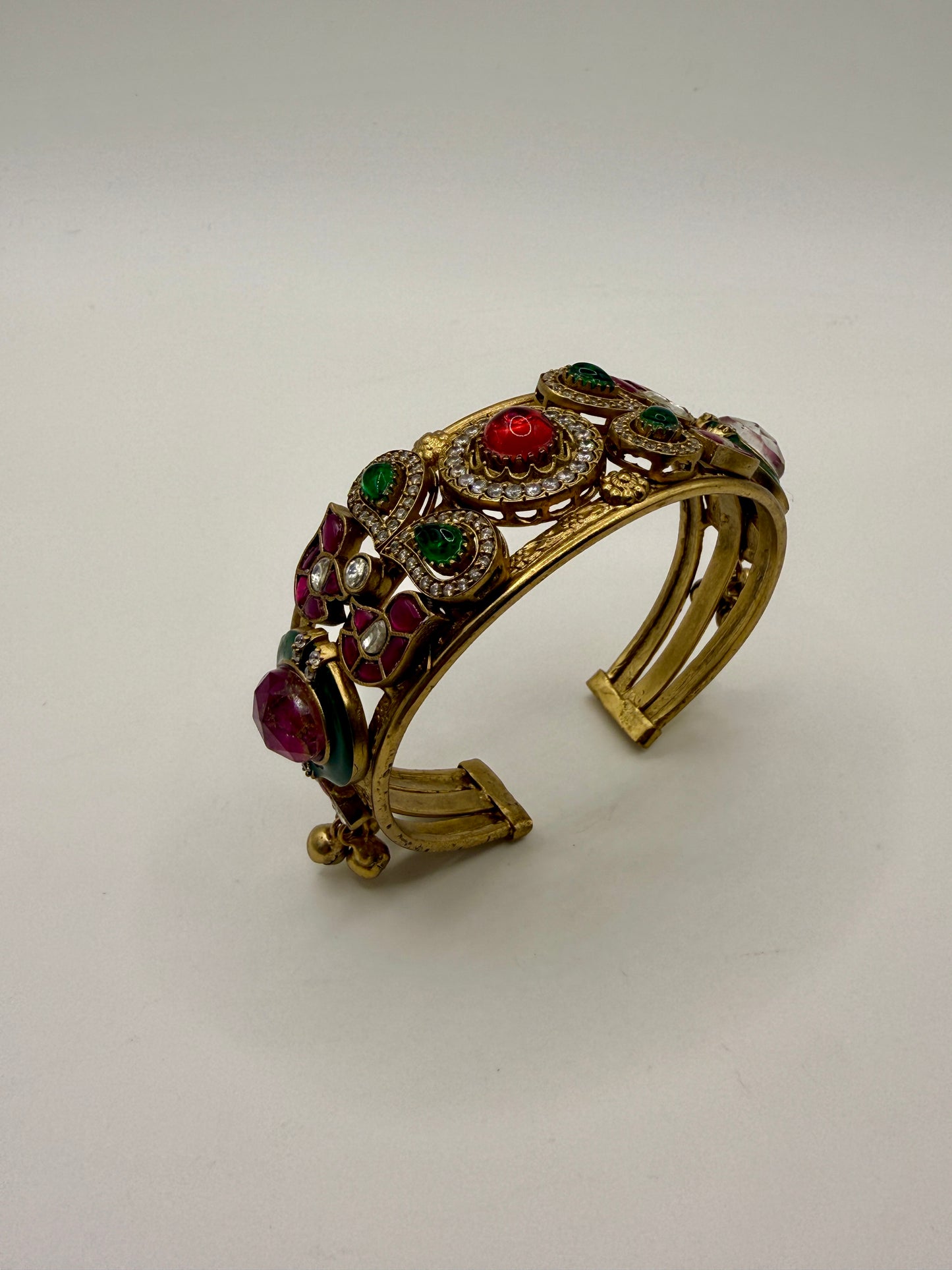 Antique Stone Statement Bangle